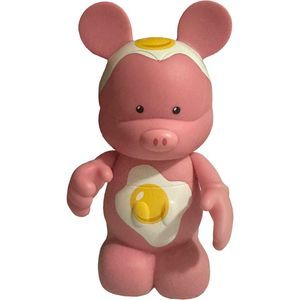 Disney Limited Edition Vinylmation Urban #2 Series Ham & Eggs Pink Artist Rare